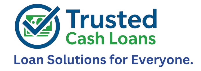 Trusted Cash Loans Logo with Tagline