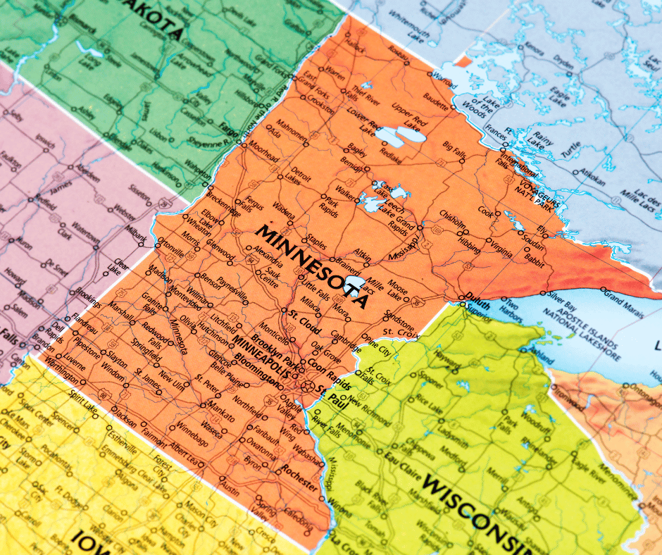 Map of Minnesota